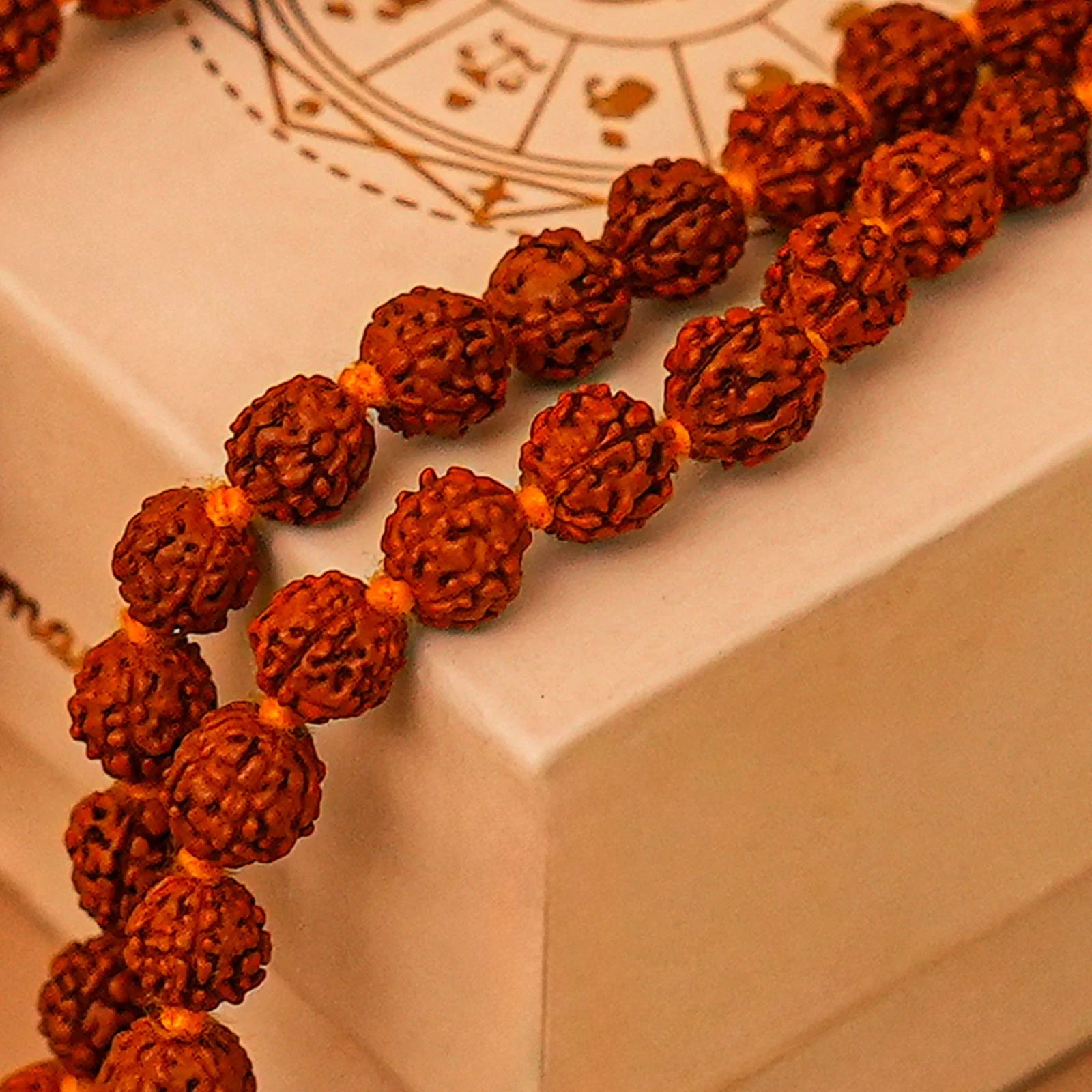 5 Mukhi Rudraksha Mala | 108 Beads for Health, Wealth & Protection